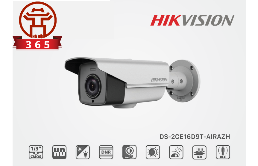 Đại lý phân phối Camera HikVision DS-2CE16D9T-AIRAZH chính hãng